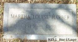 Martha "louise" Stall Harber