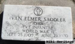 Ivan Elmer Saddler