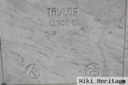 Clyde E Taylor