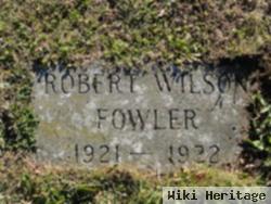 Robert Wilson Fowler