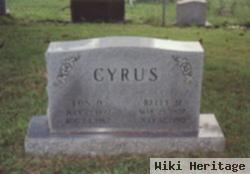 Lon D Cyrus