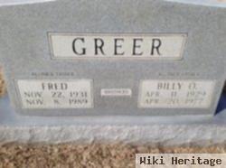 Billy O Greer