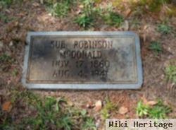 Sue Robinson Mcdonald