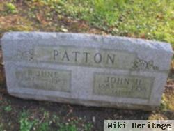 Bertha June Patton