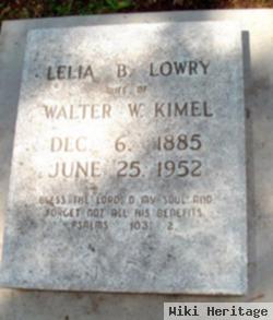 Lelia Bell Lowry Kimel