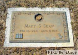 Mary S. Shaw