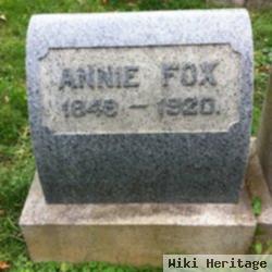 Annie Fox