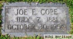 Joe E Cope