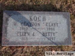 Ellen E "betty" Koch