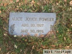 Alice Joyce Fowler