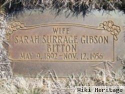 Sarah Surrage Gibson Bitton