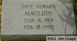 Dave Howard Mauldin