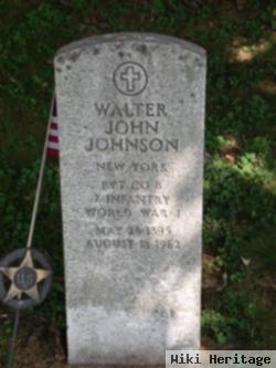 Walter John Johnson