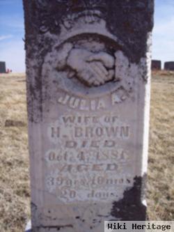 Julia A. Nichols Brown