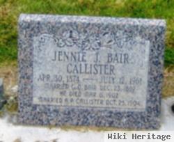 Jennie J. Jensen Bair Callister