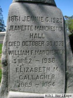 Jeanette Manchester Hall