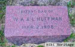 Infant Dau. Of Huffman, W.a. & L.