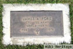 James A Fore