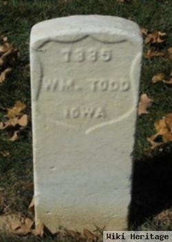 Pvt William Todd