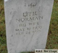 Effie Norman Hudson