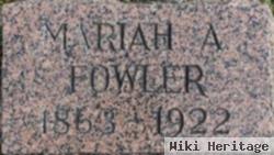 Mariah Ann York Fowler