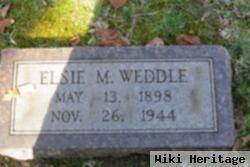 Elsie Matheny Weddle