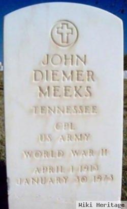 Corp John Diemer Meeks