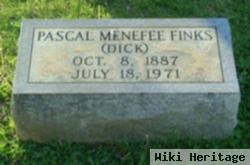 Pascal Menefee "dick" Finks