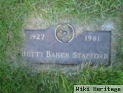 Betty Baker Stafford