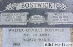 Walter Orville Bostwick