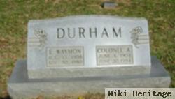 E. Waymon Durham