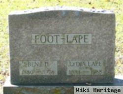 Lydia Lape Foot