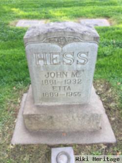 John Medford Hess