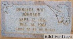 Darlene Ann Johnson