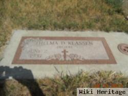 Thelma D. Miller Klassen