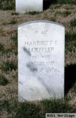 Harriett L Loeffler