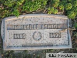 Mary Lucille Ashton