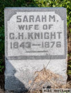 Sarah M Knight