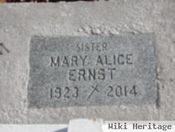 Sr Mary Alice Ernst