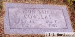 John Bates Cowsert