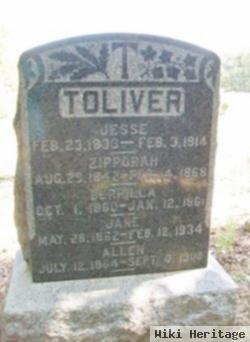 Zipporah Mitchell Toliver