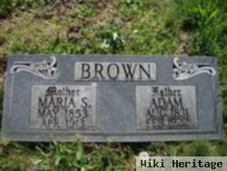 Maria S Colwell Brown