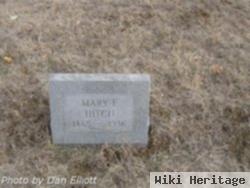 Mary Eleanor "ella" Bennett Hitch