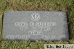 Pfc Earl E Squires