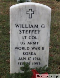 William G Steffey