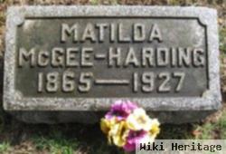 Matilda "tillie" Mcgee Harding