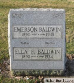 Ella F Baldwin