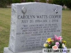 Carolyn Watts Cooper