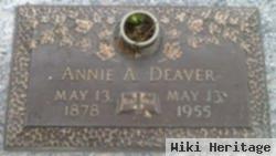 Annie Alberta "bert" Martin Deaver