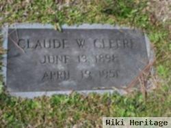 Claude W. Cleere